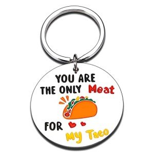 Perleddom Anniversary Birthday Gifts for Boyfriend Husband Him Valentines Gifts for Hubby Him Men Fiance Groom from Her Funny Naughty Wedding Engagement Gifts for Lover Taco Gifts