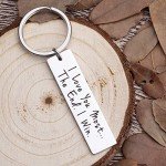 Fleure Esme Husband Wife Keychain Gifts For Anniversary Birthday Wedding Gifts From Wifey Hubby Valentine Day Gifts For Girlfriend Boyfriend Couple Key Chain Gifts for Him Her