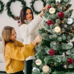 TranquilBliss Christmas Ornaments, 36 Packs 1.57 Inch, Red Christmas Ball Decorations Ornaments for Xmas Tree, Wreath Decor Ornaments, Shatterproof Plastic Bulbs