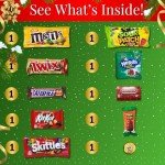 CHRISTMAS CANDY CARE PACKAGE (46 Count) – Holiday Gift Basket Loaded with Milk Chocolate Santas, Snowmen, Trees, Seasonal Foil Candies, and Snacks! Perfect Stocking Stuffer for Kids, College Students, Adults, Men, Women, and Families