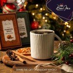 Coffee Gifts Set For Coffee Lovers - Coffee Sampler Gift Set For Women And Men - Ground Coffee Gift Basket For Christmas - Pack Of 8 Holiday Flavored Coffee - Unique Christmas Gifts For Men And Women