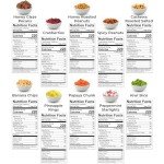 Holiday Gift Basket Tower - with Dried Fruits & Nuts Gourmet Cravings Indulgence - 6 Tier Food Basket Gift Set Great Treat Towers Christmas Gifts Present for Men & Women