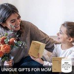Homsolver Mothers Day Gifts from Daughter Son,Gifts for Mom,Mom Gifts,Mothers Day Gifts for Moms Her Bonus Mom Mother New Mom Step Mom (mom i Hope This Candle-White)