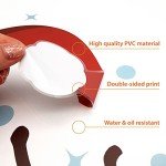 WALPLUS Christmas Wall Sticker Indoor Christmas Decorations & Wall Decor Festive Xmas Stickers Holiday Wall Art Perfect for Christmas Decorations Clearance Santa's Sleigh 49 Pcs