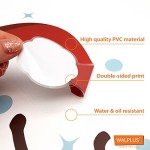 WALPLUS Christmas Tree Wall Sticker Indoor Christmas Decorations Wall Decor Festive Xmas Stickers Christmas Wall Art Perfect for Christmas Decorations Clearance Merry Xmas Gnomes and Tree 3 Pcs