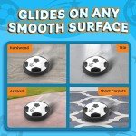 Let Loose Moose Hover Soccer Ball, Set of 2 LED Soccer Ball Toys, Gifts for 8 Year Old Boys, Toys for 7 Year Old Boys, Birthday Gifts for Boys, Boys Toys for Age 4-6, Fun Toys for Boys and Girls