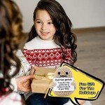 Funny Mini Knitted Potato Toy with Cheerful Card