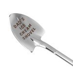 Gifts for Dad Stocking Stuffers for men dad father gifts Dad Ice Cream Spoon Scoop for Ice Cream Lovers, Dad Christmas Gifts for dad from Daughter Funny Engraved Stainless Steel Spoon Shovel
