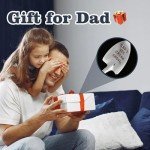 Gifts for Dad Stocking Stuffers for men dad father gifts Dad Ice Cream Spoon Scoop for Ice Cream Lovers, Dad Christmas Gifts for dad from Daughter Funny Engraved Stainless Steel Spoon Shovel