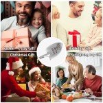 Gifts for Dad Stocking Stuffers for men dad father gifts Dad Ice Cream Spoon Scoop for Ice Cream Lovers, Dad Christmas Gifts for dad from Daughter Funny Engraved Stainless Steel Spoon Shovel