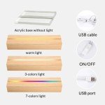 KoxSmar Personalized Anniversary Couple Gifts for Women & Men, Custom Picture Frame with Photo, Custom Photo Frame with Night Light, Personalized Christmas Birthday Gifts for Him & Her