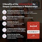 BestSelf Intimacy Deck 150 Relationship Building Conversation Cards Starters Couples Games, Meaningful Couples Card Game - Romantic Couples Strengthen Relationship Cards, and Questions for Couples