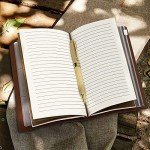 PRSTENLY Gifts for Husband Leather Journal, To My Husband Gifts 140 Page Refillable Notebooks, Fathers Day Anniversary Birthday Christmas Valentines Day Wedding Gifts for Him Men Husband from Wife