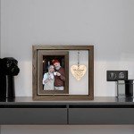 EYITUPC Sympathy Gifts for Loss of Husband Memorial Picture Frame, In Memory of Loved One Gifts Husband Bereavement Gifts, Display Two 4x6