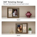 EYITUPC Sympathy Gifts for Loss of Husband Memorial Picture Frame, In Memory of Loved One Gifts Husband Bereavement Gifts, Display Two 4x6