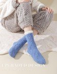 Cozy Winter Fuzzy Socks for Women - 6 Pairs