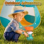 FUN LITTLE TOYS Pop Up Tent with Kids Camping Gear Set, Kids Play Tent Outdoor Toys Camping Tools Set for Kids