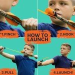 Toy Rocket Launcher for Kids: Outdoor Toys Slingshot Rockets Launchers - Best Gifts for Boys & Girls All Ages 8 & Up - Stocking Stuffers & Teen Boy Gifts for 8 9 10 11 12 13 Year Old Boys Gift Ideas