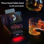 Bluetooth Speaker Phone Stand with Color Changing Light
