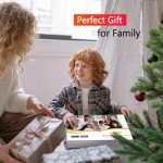 Canupdog 10.1 WiFi Digital Picture Frame, IPS Touch Screen Smart Cloud Digital Photo Frame with 16GB Storage, Wall Mountable, Auto-Rotate, Share Photos via Frameo App