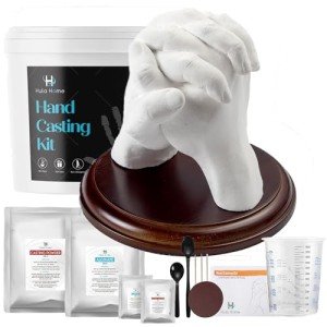Couples Hand Casting Kit - DIY Keepsake Sculpture