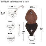 Pocket Hug Token & Leather Keychain Gift