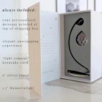 Memorialight Tabletop Sympathy Gift with Stand, Crystal Ornament Rainbow Maker, Unique Memorial Gift, Loss of Family & Loved Ones, Miscarriage or Grief Gift, Best for Bereavement & Daily Remembrance