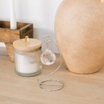 Memorialight Tabletop Sympathy Gift with Stand, Crystal Ornament Rainbow Maker, Unique Memorial Gift, Loss of Family & Loved Ones, Miscarriage or Grief Gift, Best for Bereavement & Daily Remembrance