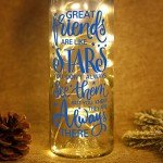 Christmas Gifts for Women - Best Friends Gifts - Wine Bottle Lights with Cork - Light Up Lamp Decor for Home Decorations - Birthday Friendship Unique Gift for Womens Who Have Everying Men Girls Boys