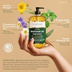 Cosmetasa Massage Oil for Sore Muscles with Roller Ball - Soothes Joints & Muscles with Arnica, Lavender Oil, Peppermint Oil & Chamomile Extract, Perfect Stocking Stuffers