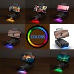 Bluetooth Speaker Phone Stand with Color Changing Light