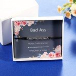 ASELFAD Christmas Gifts for Women, Morse Code Bracelets, Inspirational, Friendship, Funny, Birthday, White Elephant Gifts for Adult, Stocking Stuffers for Teen Girls, Sister, Best Friend, Daughter