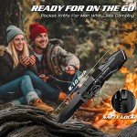 Gifts for Him Boyfriend Husband,Multitool Pocket Knife "I LOVE YOU",Anniversary Birthday Christmas Valentines Day Gifts for Him,Unique Camping Hunting Cycling Gift Ideas for Men