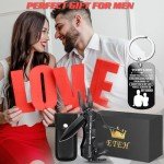 Gifts for Him Boyfriend Husband,Multitool Pocket Knife "I LOVE YOU",Anniversary Birthday Christmas Valentines Day Gifts for Him,Unique Camping Hunting Cycling Gift Ideas for Men