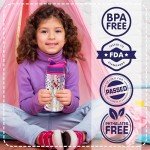 PURPLE LADYBUG Decorate Your Own Water Bottle Kits for Girls - 5 6 7 8 Year Old Girl Gifts, Girl Birthday Gift, Arts and Crafts for Kids Ages 6-8 Girls Water Bottles for School Girls Christmas Gifts