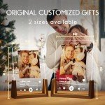 Custom LED Picture Frame & Spotify Plaque Gifts