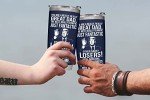 BETHEGIFT Gifts for Dad from Daughter, Son, Kids - Dad Gifts for Christmas, Fathers Day - Present for Dad - Birthday Gifts for Dad - Dad Tumbler 20oz, Navy
