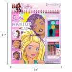 Horizon Group USA Barbie Makeup Artist Magazine, Create Your Own Hair & Makeup Looks Using 130+ Stencils, 180+ Stickers, Crayons, Pretend Makeup & More