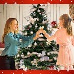 30ct Clear Champagne Christmas Ornaments Set