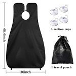 Likeny Beard Bib Beard Apron Gifts for Men Dad Fathers Day Anniversary Valentines Day Mens Stocking Stuffers Christmas Gifts for Him Boyfriend Husband From Wife Daughter Beard Trimming Catcher Bib