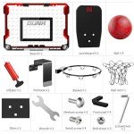 TEMI Basketball Hoop Indoor, Mini Basketball Hoop with 4 Balls & Electronic Scoreboard, Over The Door Basketball Hoop, Basketball Toys for Boys Girls Age 5 6 7 8 9 10 11 12 - Kids & Teens Gift Ideas