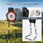Bow and Arrow Set for Kids, 2-Pack LED Light Up Archery Set with 20 Suction Cup Arrows, Outdoor Toy for Boy Girl Age 4-8 8-12 with Standing Target&2 Quivers, Birthday Gift for Kid 5 6 7 8 9 Year Old
