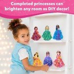 Skillmatics Art & Craft Activity - Poke-in Art Magical Princesses, Mess-Free Art for Kids, DIY Craft Kits, Creative Activity, Fine Motor Skills, Christmas Gifts for Girls & Boys Ages 4, 5, 6, 7, 8, 9