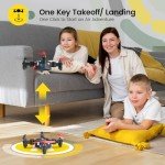 Holy Stone HS190 Foldable Mini Nano RC Drone for Kids Gift Portable Pocket Quadcopter with Altitude Hold 3D Flips and Headless Mode Easy to Fly for Beginners