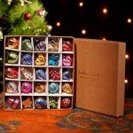 25 Vintage Glass Christmas Tree Ornaments