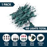 Joiedomi 100 Warm White Christmas Lights Set