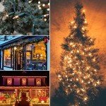 100 Clear String Lights – 26.5 Ft Warm Glow