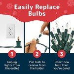 100 Count Warm White Christmas Tree Lights