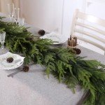 Norfolk 2.7m Artificial Pine Garland for Holiday Decor