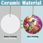 Hummingbird Christmas Ornament - Holiday Gift Idea
